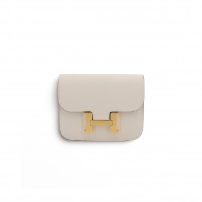 HERMES MASTER  CONSTANCE SLIM WALLET EPSOM H082060CK10(12.4*10.2*3cm)